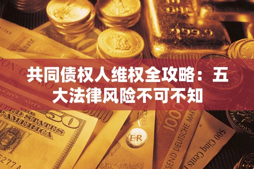 北京共同债权人维权全攻略：五大法律风险不可不知