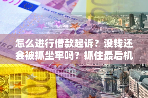 北京怎么进行借款起诉？没钱还会被抓坐牢吗？抓住最后机会！
