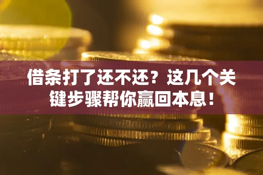 北京借条打了还不还？这几个关键步骤帮你赢回本息！