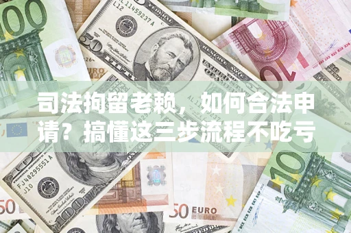 北京司法拘留老赖，如何合法申请？搞懂这三步流程不吃亏！
