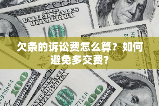 北京欠条的诉讼费怎么算？如何避免多交费？