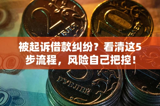 北京被起诉借款纠纷？看清这5步流程，风险自己把控！
