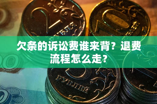 北京欠条的诉讼费谁来背？退费流程怎么走？